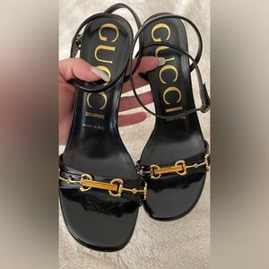 Gucci black sandals